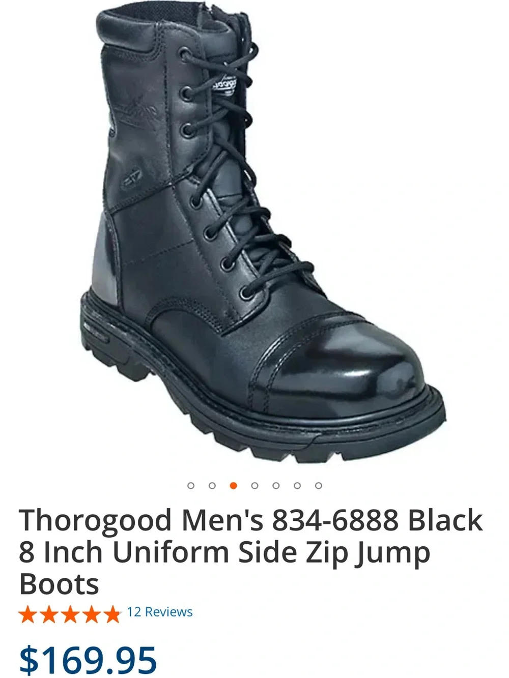 thorogood sturdy black